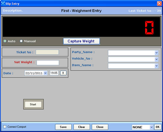 Weighing Scale